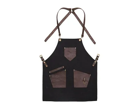 Фартук из канваса с карманами