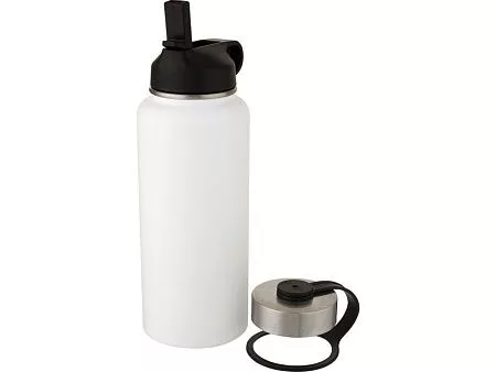 Бутылка спортивная Supra с вакуумной изоляцией и 2 крышками