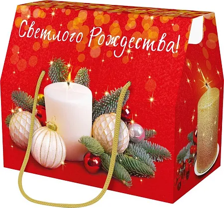 БАУЛ КОРОБКА-КЕЙС (ШНУРКИ-РУЧКИ) "ОГОНЕК"