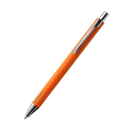 Ручка металлическая Elegant Soft, оранжевая