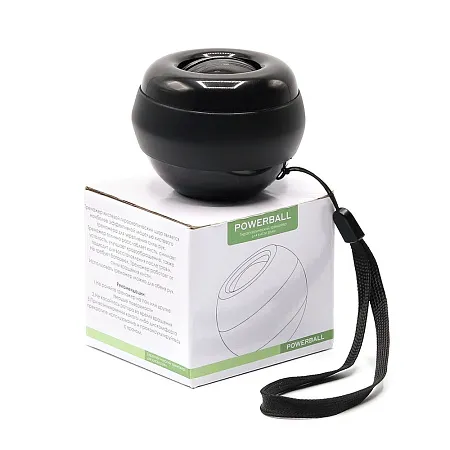 Гироскопический тренажер для кисти руки Powerball, черный