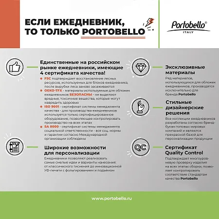 Ежедневник недатированный  Alpha BtoBook, красный