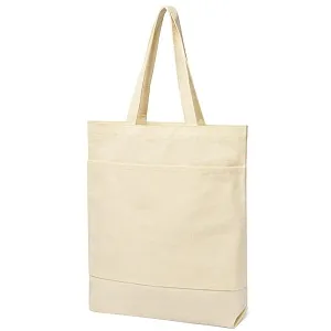 Сумка для покупок JETTA с карманами 325 г/м², натуральная