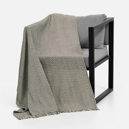 Плед Saltoro, темно-серый