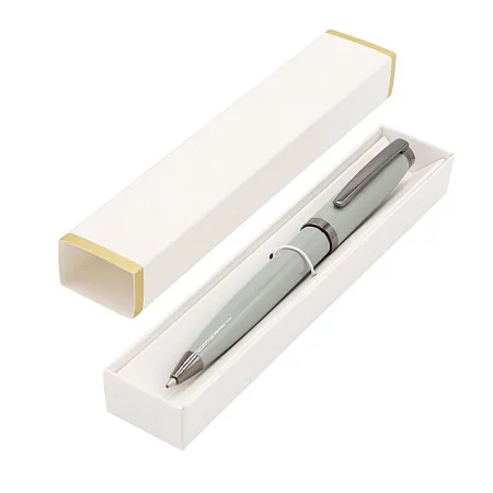 Ручка Betty в коробке Cradle белой с полозотой, белая