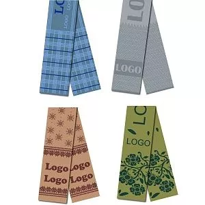 Шарф на заказ Tricksy Classic, L, полушерсть