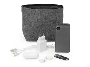 Органайзер для электроники и проводов Felt из RPET-фетра