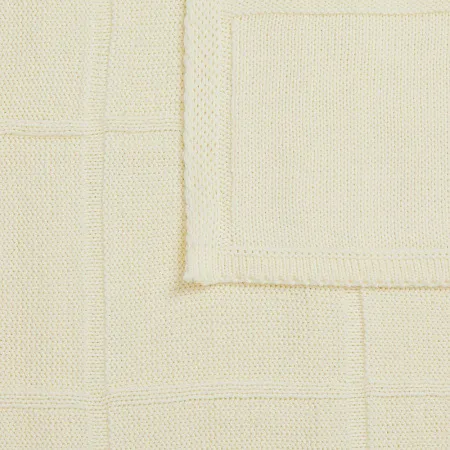 Плед Chainfield, белый (молочный)