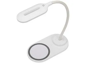 Настольный светильник с беспроводной зарядкой Flamp