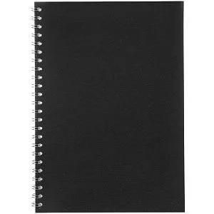 Блокнот Salvador в клетку, черный