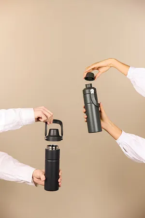 Термобутылка VINGA Baltimore Trek из переработанной стали RCS, 600 мл