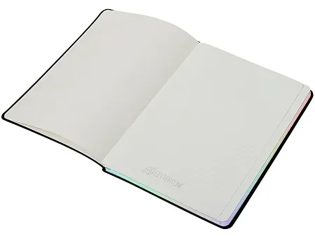 Блокнот А5 в гибкой обложке Fellini с голографическим срезом