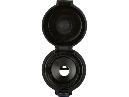 Вакуумная термокружка c кнопкой Guard, soft-touch, 400 мл, тубус