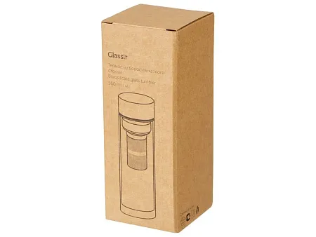 Стеклянная термобутылка Glassir, 500мл