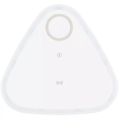 Станция беспроводной зарядки с антистрессом Countdown, белая