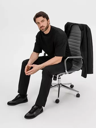 Футболка оверсайз Big Boss, черная