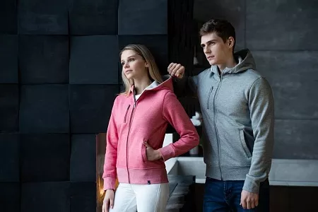 Толстовка мужская PARKWICK серый меланж