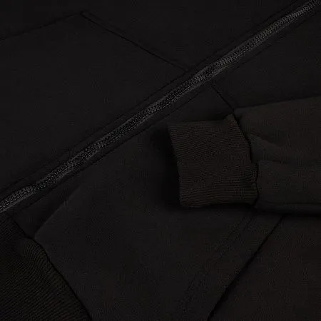 Толстовка унисекс оверсайз Zippy, черная