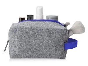 Косметичка из РПЕТ фетра с ручкой Felt