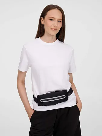 Спортивная поясная сумка Springa, черная