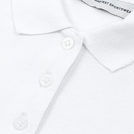 Рубашка поло женская Sunset, белая