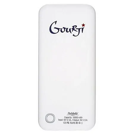 Внешний аккумулятор Gourji "Красная площадь"  с рельефным изображением