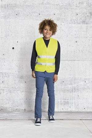 Жилет светоотражающий SECURE PRO, желтый неон