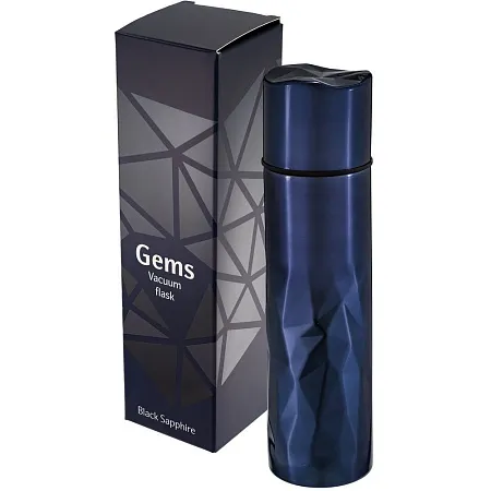 Термос Gems Black Morion, черный морион