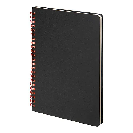 Набор подарочный FLAME: блокнот, ручка, кружка; черный/красный