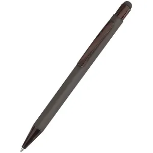 Ручка металлическая Elysia софт-тач, красный