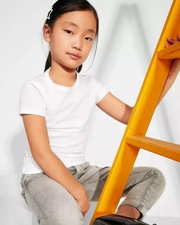 Футболка детская JAMAICA, БЕЛЫЙ 1/2