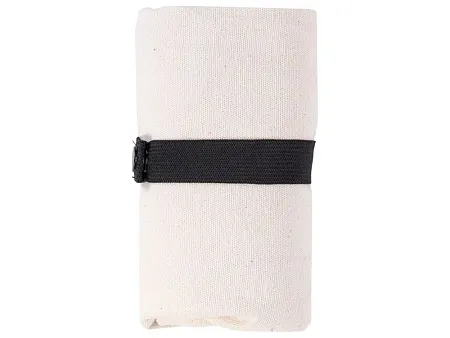 Сумка Fixy из переработанного хлопка 220 г/м2 с фиксирующей лентой