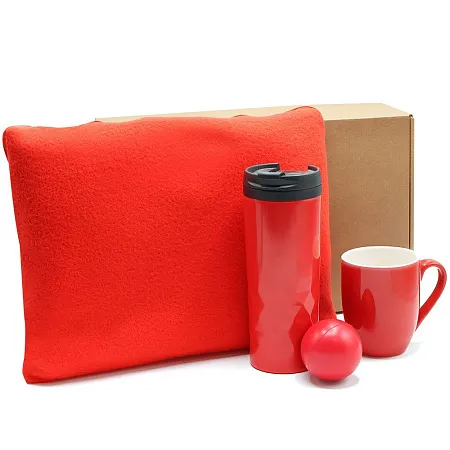 Подарочный набор НЕ БЕСИТЕ МЕНЯ, красный