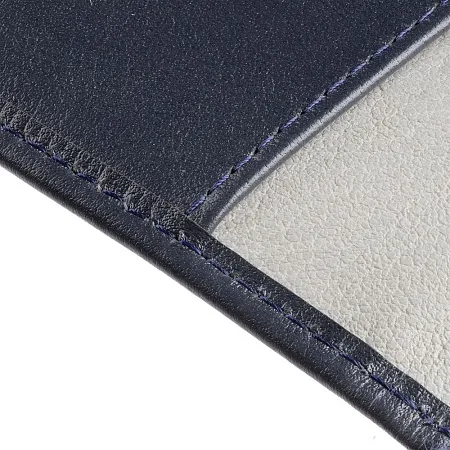 Обложка для паспорта Signature, бордовая с бежевым