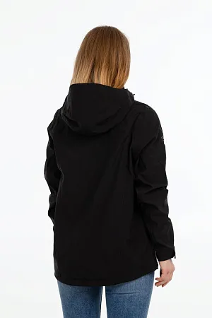 Куртка-трансформер женская Matrix, черная с красным