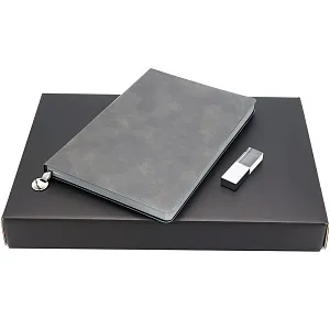 Подарочный набор ЗАМЕТЬ И ЗАПОМНИ, черный