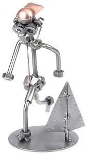 Второе дыхание на пробежке Фигурки из металла HINZ & KUNST