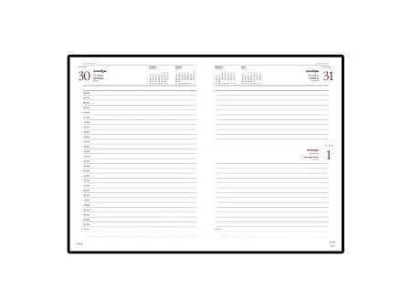 Ежедневник А5 датированный Бумвинил на 2025 год