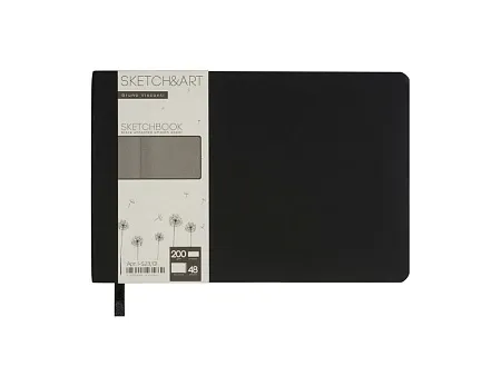 Скетчбук А5 Sketch & Art 200 г/м2, soft-touch