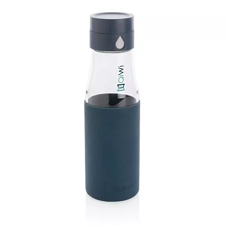 Стеклянная бутылка для воды Ukiyo с силиконовым держателем