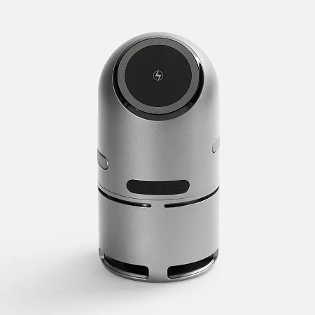 Bluetooth-колонка с беспроводной зарядкой Droid, серая