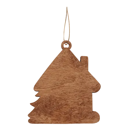 Ёлочная игрушка Домик