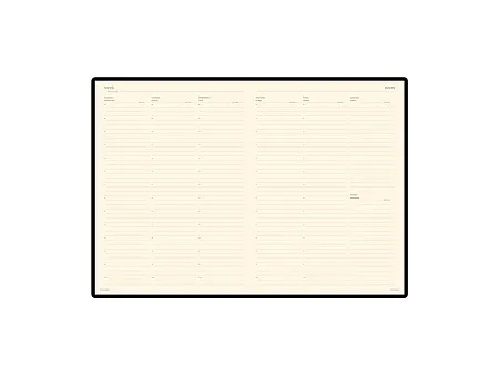 Еженедельник недатированный А4 Profy