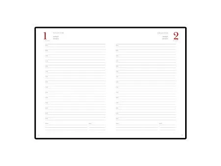 Ежедневник полудатированный А5 Boss