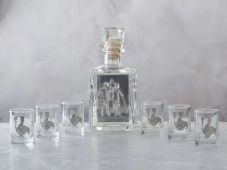 Набор со штофом Металлурги