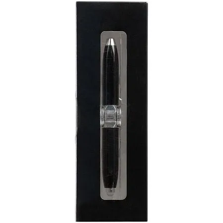 Ручка-спиннер Flipen с фонариком, черная