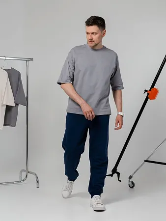 Футболка унисекс Kosmos 2.0, светло-серая