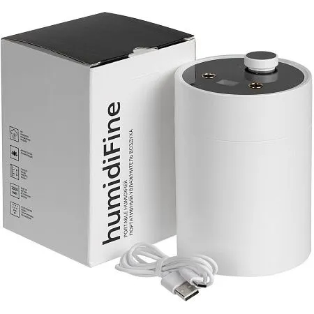Переносной увлажнитель humidiFine, белый