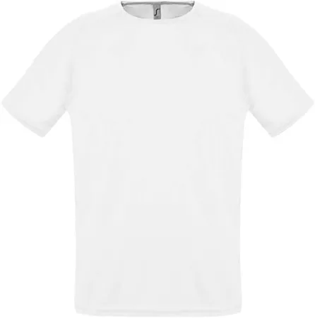 Футболка унисекс SPORTY 140, белая