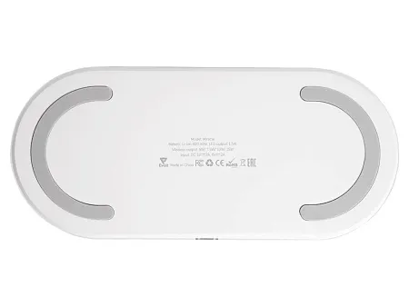 Ночник с беспроводной зарядкой и RGB подсветкой Miracle, 15 Вт